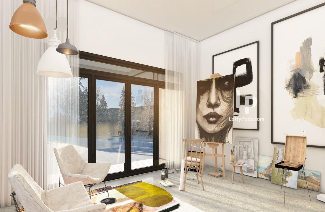 modular home additions, pod houses Tremblant