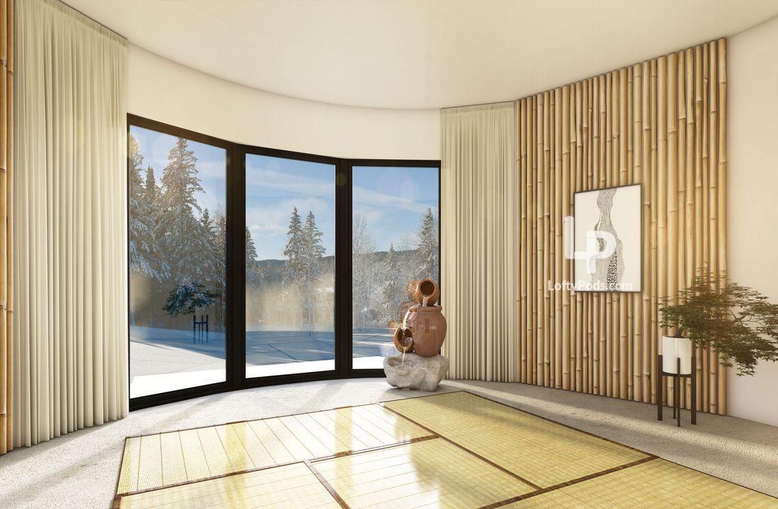 modular home additions, pod houses Tremblant
