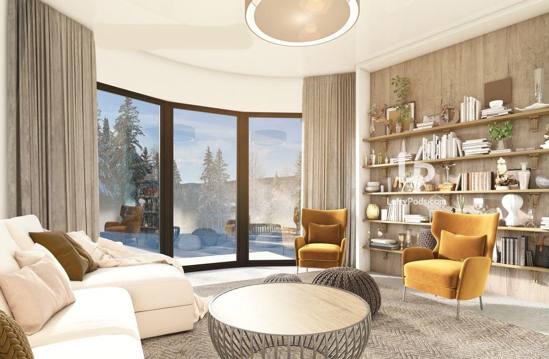 modular home additions, pod houses Tremblant