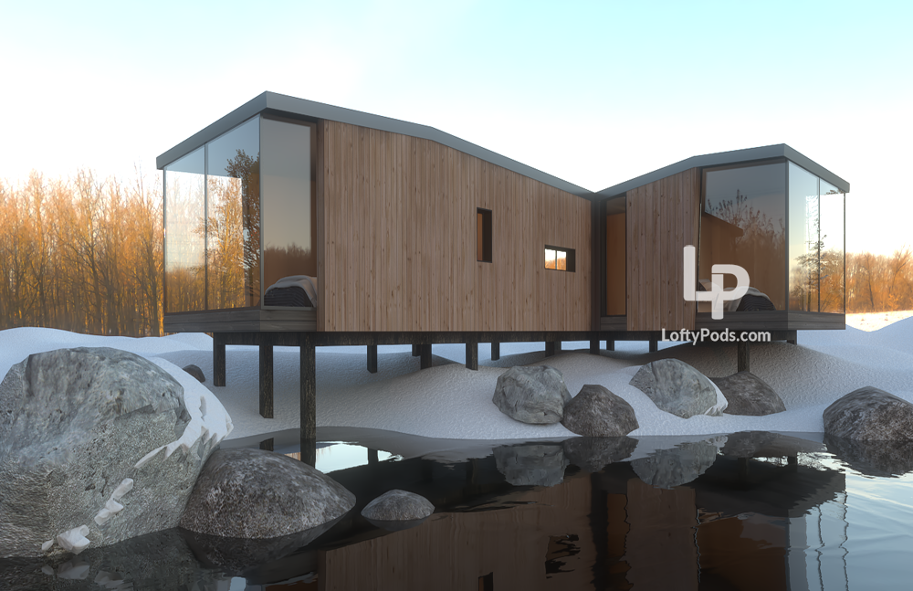 maison modulaire à vendre Québec | Lofty Pod maisons