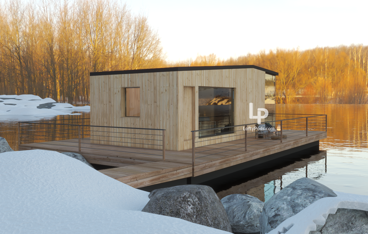 Série Antarctica LoftyPod modular homes