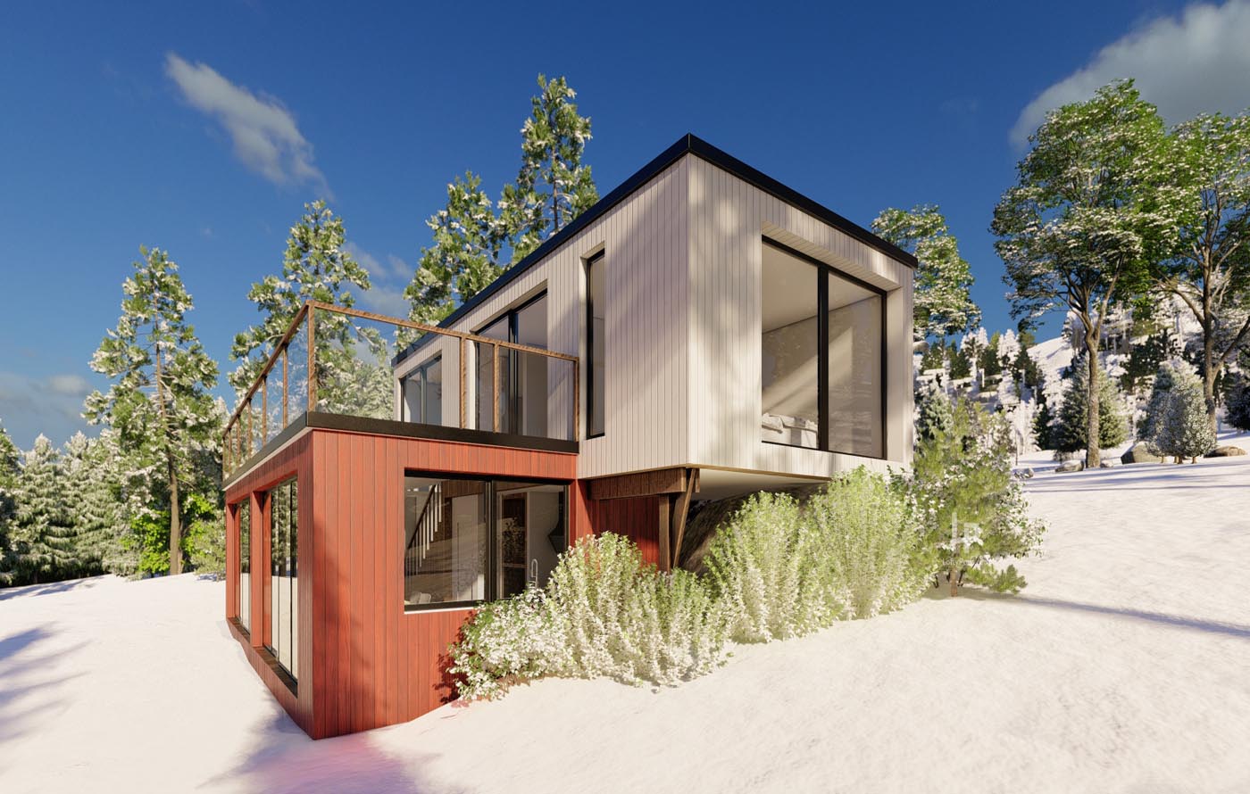 Iceland LoftyPod modular homes